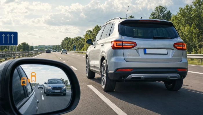 ADAS: aviso de posible colisión frontal