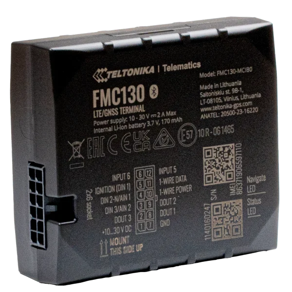 Equipo GPS Teltonika FMC130 4G multioperador